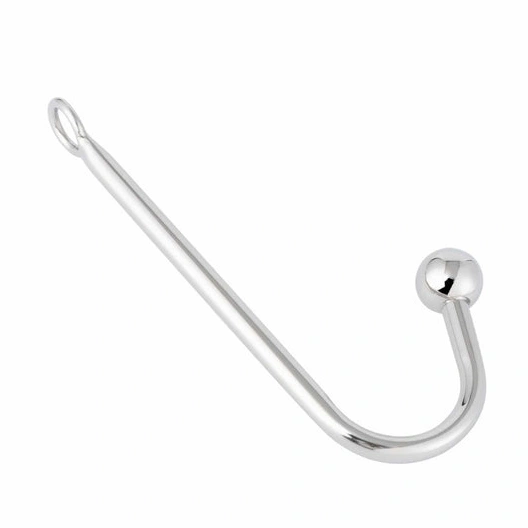 3294 Anal AllNight Hook Smooth Metal Toy Sex 0919
